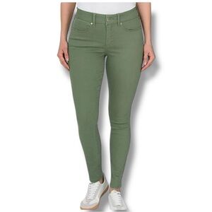 Seven7 Size 14 Four Leaf Clover Tummyless High Rise Skinny Cotton/Spandex Jeans